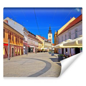 Town of Cakovec main street view