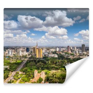 Nairobi downtown - capital city of Kenya