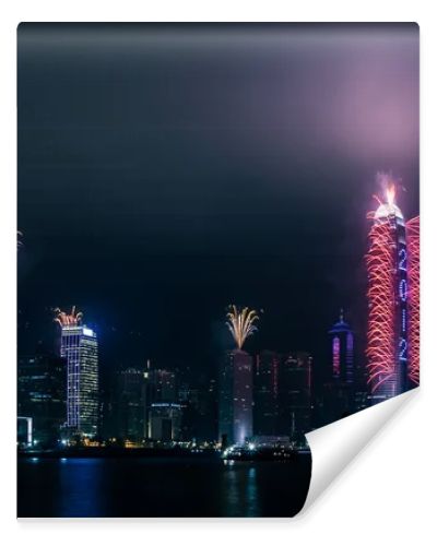 The 2012 New Year Celebration in Hong Kong