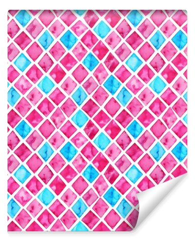 Watercolor seamless pattern.
