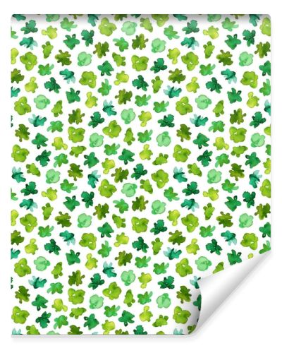Green seamless pattern. 
