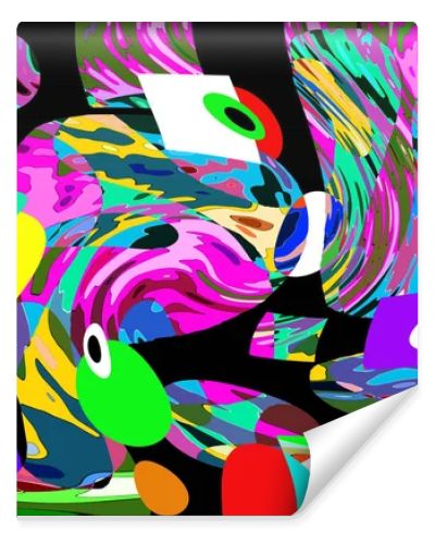 Colorful abstract background pattern design.