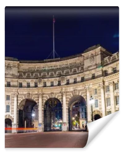 Admiralty Arch, a landmark building in London - England