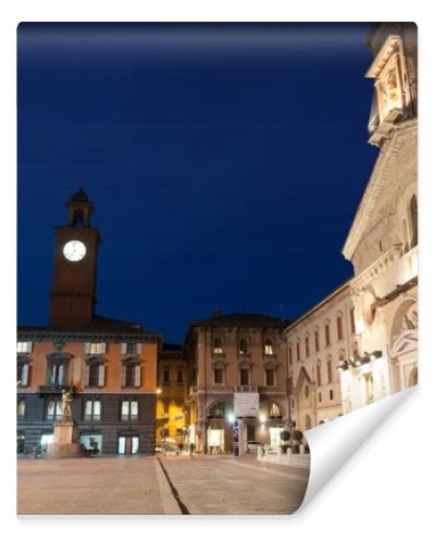 Cathedral and historic buildings in Reggio Emilia