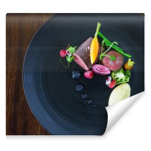 Exquisite dish, creative restaurant meal concept, haute couture food