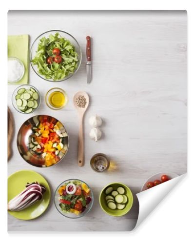Healthy eating and food preparation at home
