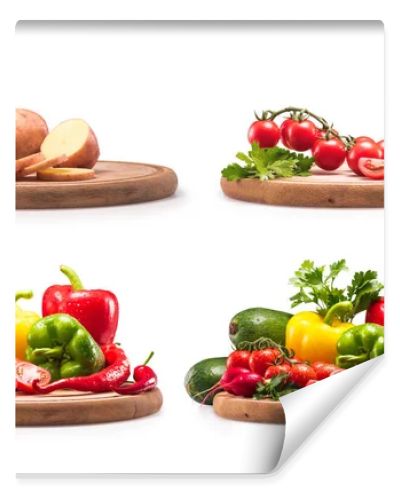 collection of raw vegetables