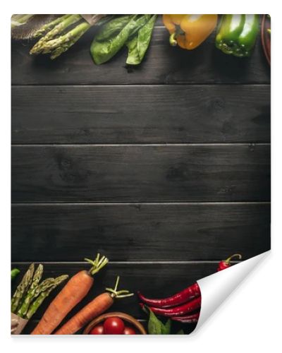 fresh vegetables background