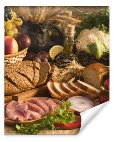 Big food still-life