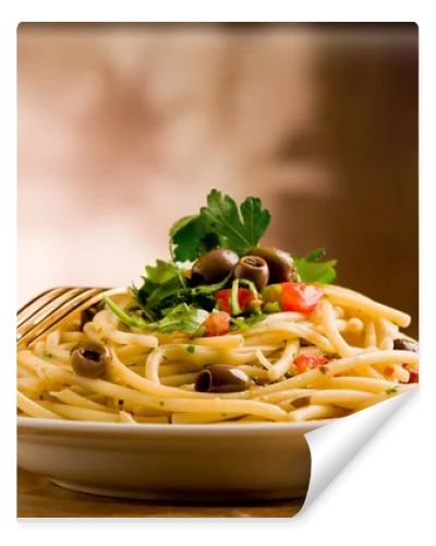 Pasta with Olives and Parsley