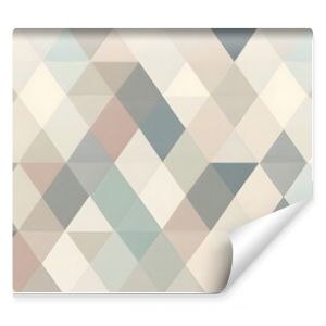 Minimalist Geometric Triangle Pattern in Muted Tones Abstract Background