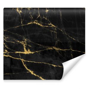 Black and gold marble texture design for cover book or brochure, poster, wallpaper background or realistic business and design artwork.