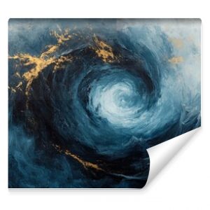 Abstract image with dark swirling shapes symbolizing a sense of isolation and emotional weight