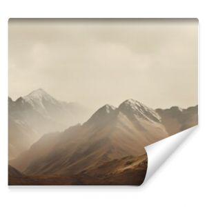 Mountain landscape. Generative AI.