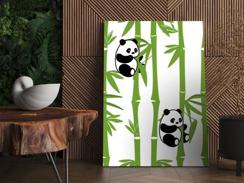 Panda pattern green