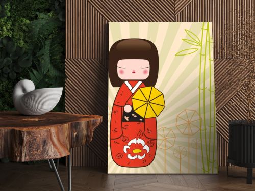 Kokeshi Japanese doll