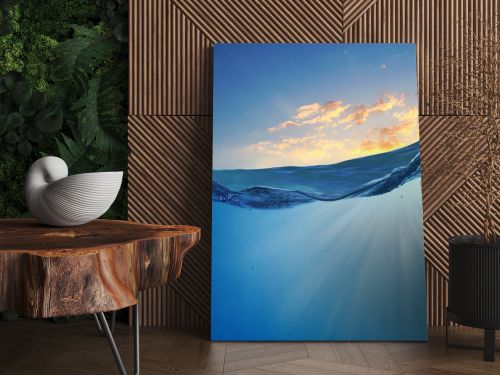 Sundown seascape
