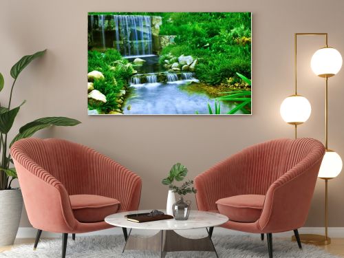 Magic waterfall