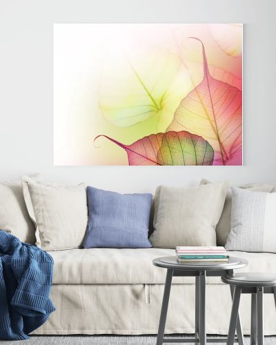 Beautiful Floral Border. Leaves