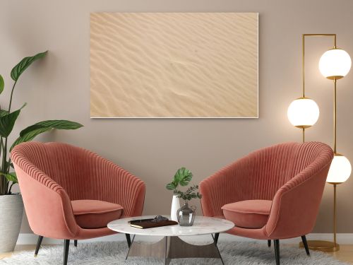 Beautiful white sand at the sea beach