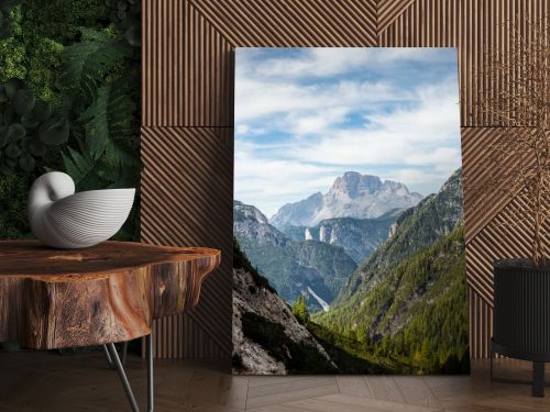 Mountain valley scenery