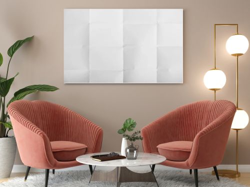 Crumpled paper texture 