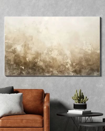 A simple abstract dark beige background in the style of boho.