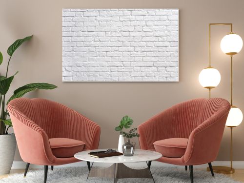 White brick wall