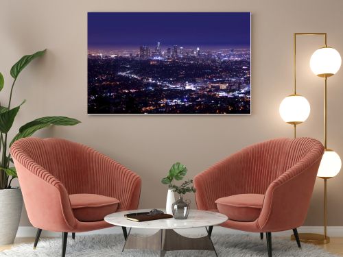 Los Angeles Night Skyline