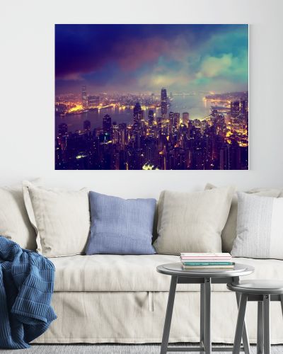 Hong kong from the Victoria peak