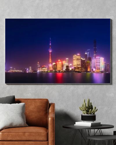 Shanghai skyline cityscape