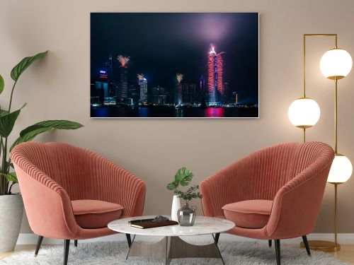 The 2012 New Year Celebration in Hong Kong