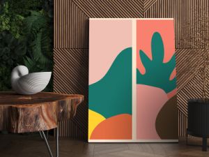 Abstrakcyjne tło szablonu artystyczne okładki projektuje kolorowe tekstury Modny wzór graficzny plakatu geometrycznej broszury karty Vecto