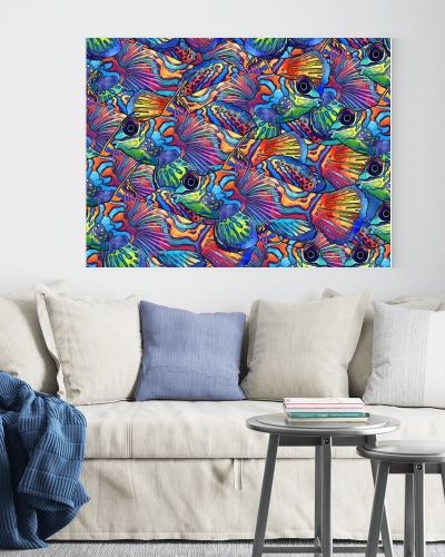 Beautiful tropical fish