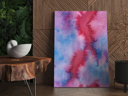 Abstract smoky seamless watercolor texture, bright color palette