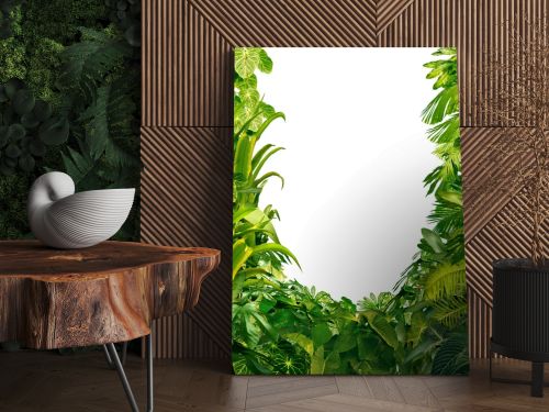 Tropical Plants Blank Frame