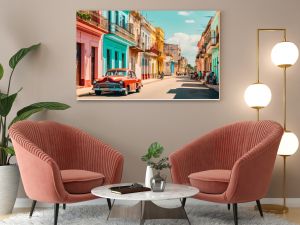 Kolorowe uliczki Hawany
