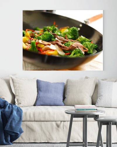 Wok stir fry