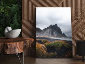 Beautiful Icelandic Stokksnes beach