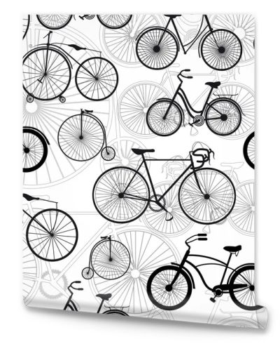 Bicycle seamless pattern