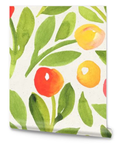 watercolor floral pattern
