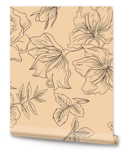 Spring Roses seampless design