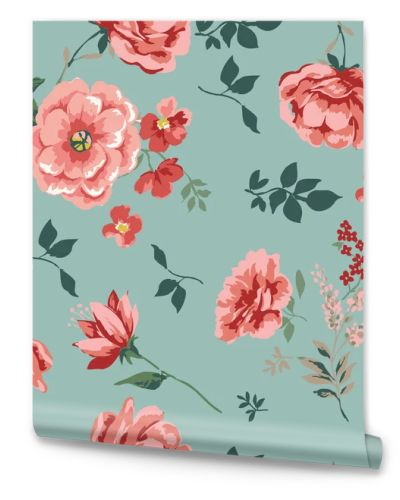 Trendy Seamless Floral Pattern