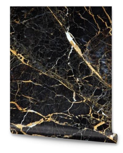 The surface of the slab of dark expensive marble with yellow and white veins is called New Portoro