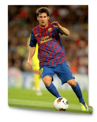 Leo Messi of FC Barcelona