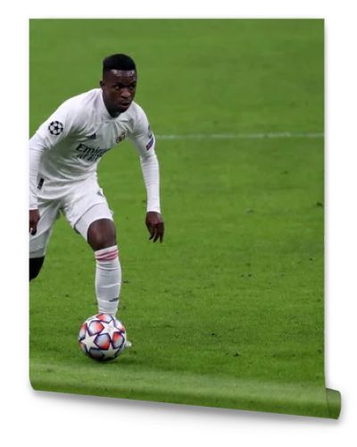 Milano, Italy. 25th November 2020. Vinicius Junior of Real Madrid Fc   during Uefa Champions League Group B  match between FC Internazionale and Real Madrid Fc .