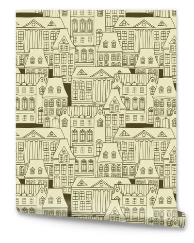 City seamless pattern