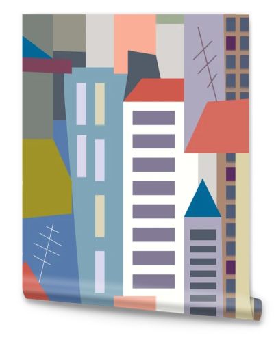 Big city seamless pattern