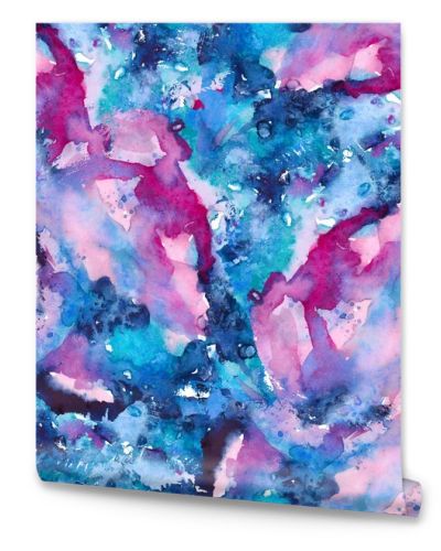 Texture of soft colored abstract watercolor space background