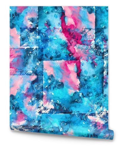 Texture of soft colored abstract watercolor space background